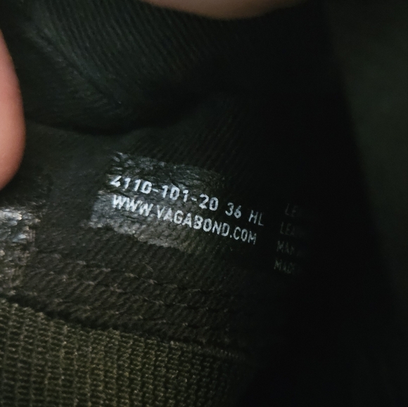 Vagabond Black Marja Ankle Slip On Boots 100%Leather Design Sz 36 / 6 US - Picture 9 of 12